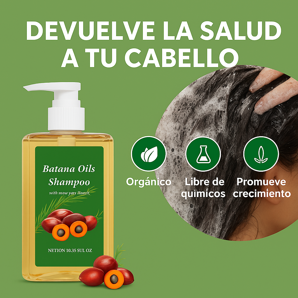 Batana power shampoo™ – Recupera tu cabello en solo 14 días